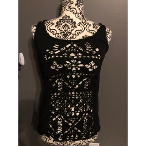 Maurices size small S crochet tank top